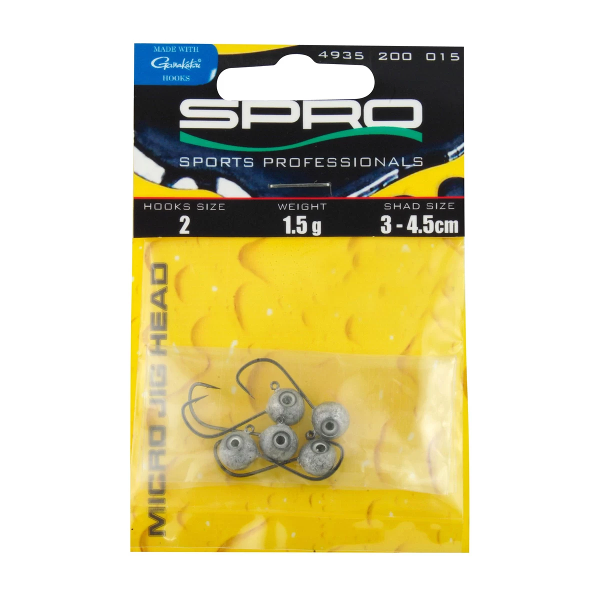 Spro Micro Jighead Jig 29 Haakmaat 2 4 Spro Micro Jighead Jig 29 Haakmaat 2 - Afbeelding 2
