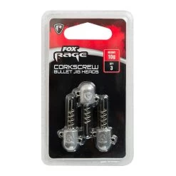 Fox Rage Corkscrew Bullet Jig Heads