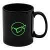 Korda Mug Glasses Logo Black