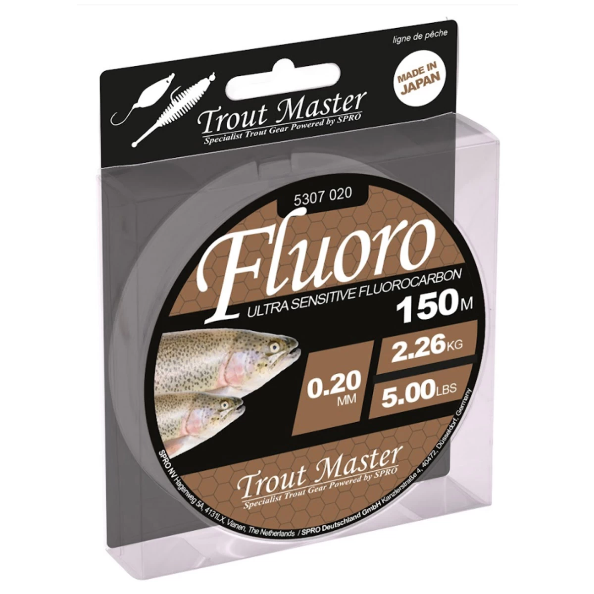 Spro Trout Master Fluoro 4 Spro Trout Master Fluoro - Afbeelding 2