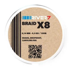 River7 X8 Braid -Fishing Gear Verkoop d34a03c0302c41218aedaa528387e40d
