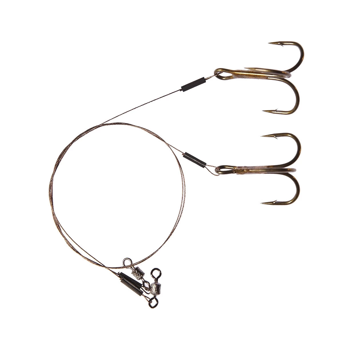 Dragon Single Treble Hook Leader 40CM 18KG Size 1 3 Dragon Single Treble Hook Leader 40CM 18KG Size 1
