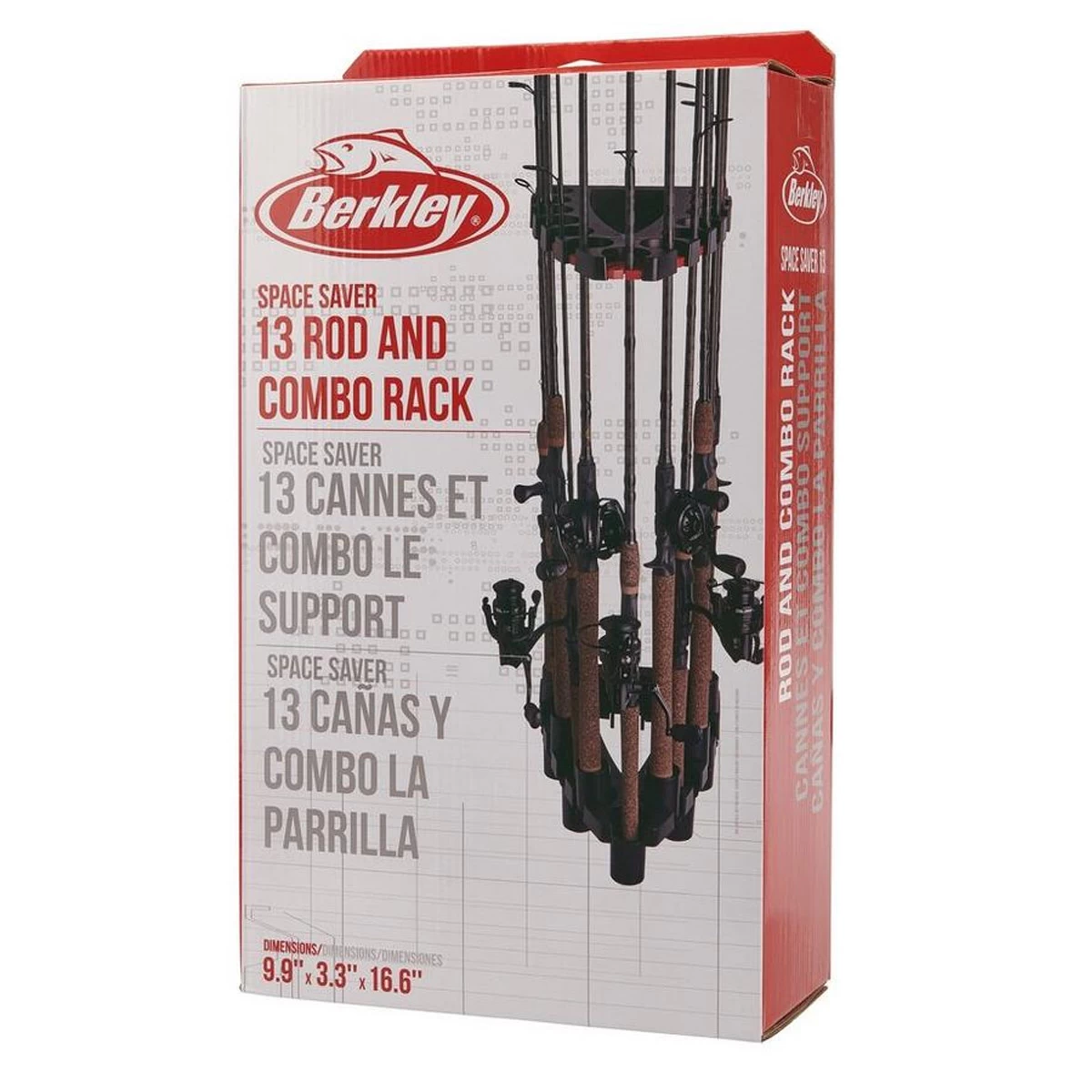 Berkley Space Saver 13 Rod Or Combo Rack 3 Berkley Space Saver 13 Rod Or Combo Rack